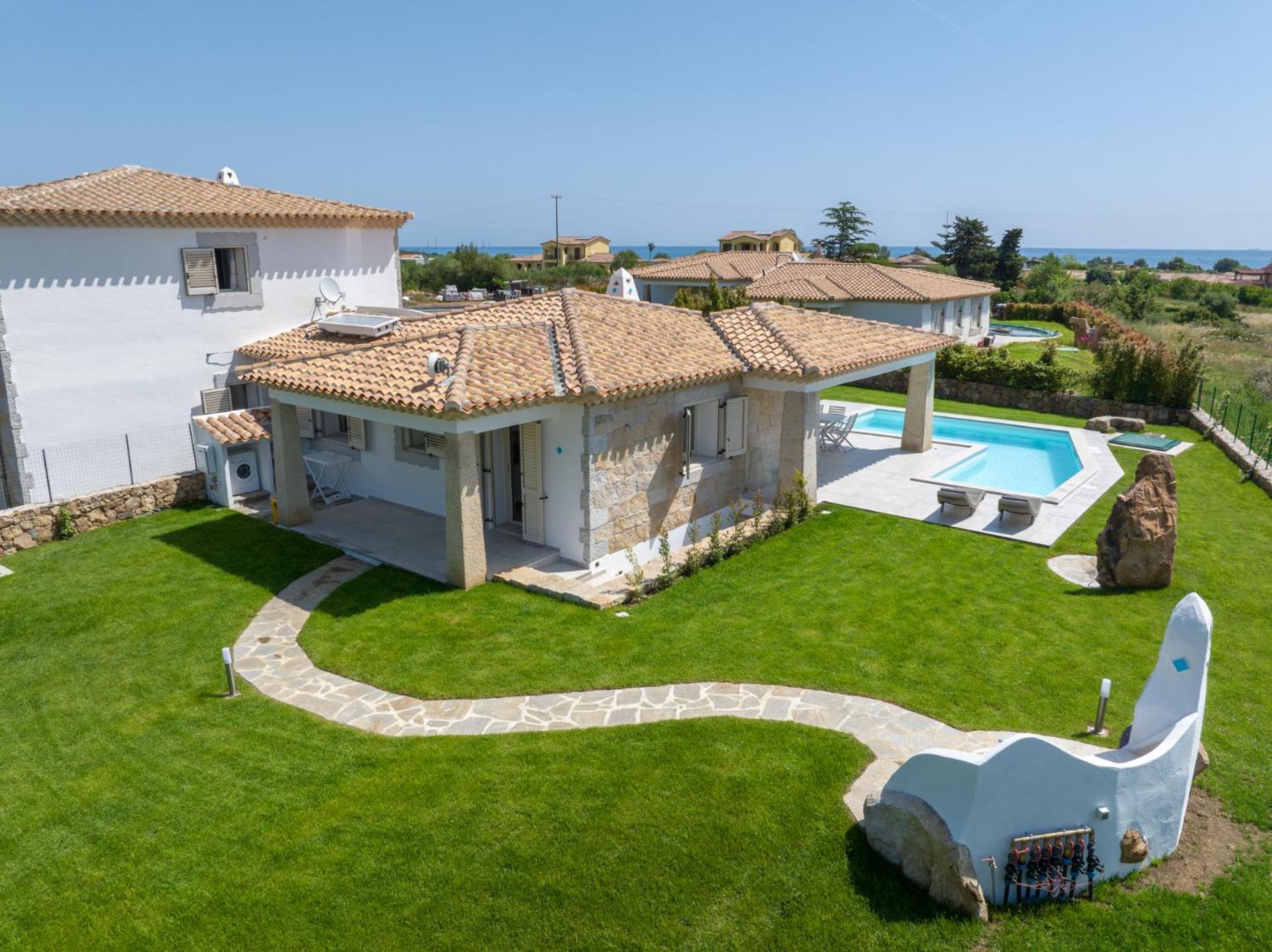 Villa Corallo Sx Ottiolu 波尔托奥蒂罗卢 外观 照片